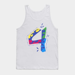 Number 4 Tank Top